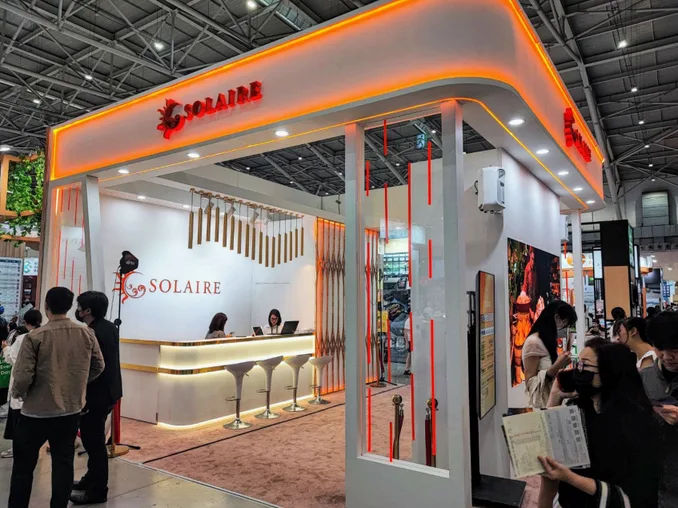 Solaire 渡假飯店旅展木作展間