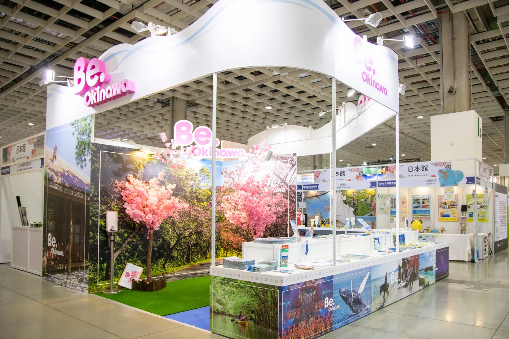 旅展櫻花主題展間